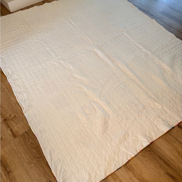 Colorful Patchwork Queen Sized Quilt - Picture 2 of 16